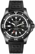 Breitling Herreklokke M17393131B1S1 Superocean 44 Sort/Gummi Ø44 mm