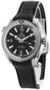 Omega 215.18.40.20.01.001 Seamaster Planet Ocean 600M Sort/Gummi