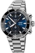 Oris Herreklokke 01 774 7743 4155-07 8 24 05PEB Diving Blå/Stål