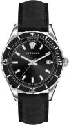 Versace Herreklokke VE3A00120 Hellenyium Sort/Lær Ø41 mm