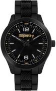 Superdry Herreklokke SYG288BM Scuba Sort/Stål Ø45 mm