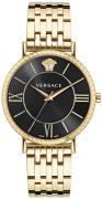 Versace Herreklokke VEKA01022 V Eternal Sort/Gulltonet stål Ø42 mm