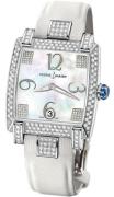 Ulysse Nardin Dameklokke 130-91AC-601 Ladies Caprice Hvit/Tekstil