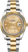 Rolex Dameklokke 126233-0016 Datejust 36 Gulltonet/18 karat gult gull