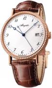 Breguet Herreklokke 5178BR-29-9V6 D000 Classique Hvit/Lær Ø38 mm