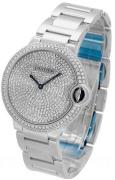 Cartier Dameklokke WE902045 Ballon Blue Diamantsmykket/18 karat hvitt