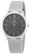 Calvin Klein Herreklokke K3M21124 Minimal Grå/Stål Ø40 mm