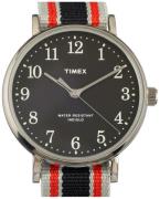 Timex ABT543 Sort/Tekstil Ø37 mm