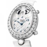 Breguet Dameklokke 8978BB-58-974 D00D Reine De Naples Hvit/Lær