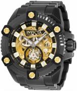 Invicta Reserve Herreklokke 33806 Sort/Stål Ø56 mm