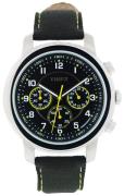 Timex Premium Collction Herreklokke T2N163 Sort/Tekstil Ø44 mm