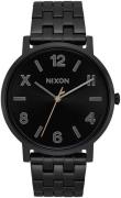 Nixon 99999 Herreklokke A10573056-00 Sort/Stål Ø40 mm