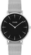 Cluse 99999 Dameklokke CW0101201004 Sort/Stål Ø38 mm