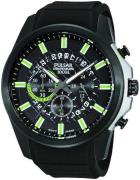 Pulsar 99999 Herreklokke PT3565X1 Sort/Gummi Ø46 mm