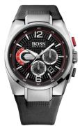 Hugo Boss 99999 Herreklokke 1512735 Sort/Gummi Ø44 mm