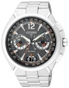 Citizen Radio Controlled Herreklokke CC1090-52E Sort/Stål Ø48 mm