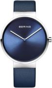 Bering Classic 14539-607 Blå/Lær Ø39 mm