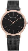 Bering Classic 13436-166 Sort/Stål Ø36 mm