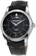 Frederique Constant Classics Herreklokke FC-332DG6B6 Grå/Lær Ø43 mm