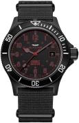 Glycine Combat GL0085 Sort/Tekstil Ø42 mm