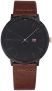 Tommy Hilfiger 99999 Herreklokke 1791461 Sort/Lær Ø42 mm