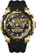 Invicta Specialty Herreklokke 34213 Sort/Gummi Ø50 mm