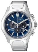 Citizen Herreklokke CA4320-51L Blå/Titan Ø43 mm