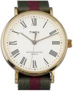 Timex 99999 Herreklokke TW2T98600LG Hvit/Tekstil Ø37 mm