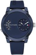 Tommy Hilfiger Denim Herreklokke 1791556 Blå/Gummi Ø44 mm