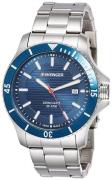 Wenger Seaforce Herreklokke 01.0641.120 Blå/Stål Ø43 mm