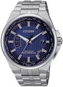 Citizen Radio Controlled Herreklokke CB0160-85L Blå/Stål Ø42 mm