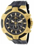 Invicta Signature Herreklokke 7343 Sort/Gummi Ø52 mm