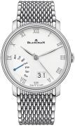 Blancpain Villeret Herreklokke 6668-1127-MMB Hvit/Stål Ø40.5 mm