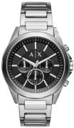 Armani Exchange Drexler Herreklokke AX2600 Sort/Stål Ø44 mm