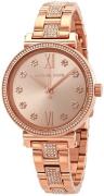 Michael Kors Sofie Dameklokke MK3882 Rosegullfarget/Rose-gulltonet