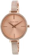 Michael Kors Jaryn Dameklokke MK3785 Rosegullfarget/Rose-gulltonet