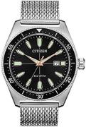 Citizen 99999 Herreklokke AW1590-55E Sort/Stål Ø43 mm