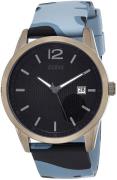 Guess Herreklokke W0991G6 Perry Sort/Gummi Ø40 mm