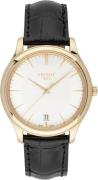 Tissot Herreklokke T924.410.16.031.00 T-Gold Sølvfarget/Lær Ø40 mm