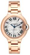 Cartier Dameklokke WGBB0042 Ballon Bleu De Sølvfarget/18 karat rosé