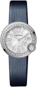 Cartier Dameklokke W4BL0002 Ballon Blanc De Sølvfarget/Sateng Ø26 mm