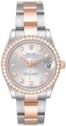 Rolex Dameklokke 278381RBR-0015 Datejust 31 Sølvfarget/18 karat