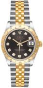 Rolex Dameklokke 278343RBR-0022 Datejust 31 Grå/18 karat gult gull