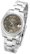 Rolex Dameklokke 178274-0089 Datejust Midsize Champagnefarget/Stål