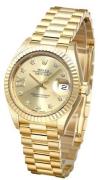 Rolex Dameklokke 279178-0013 Lady-Datejust 28 Champagnefarget/18