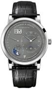 A. Lange & Söhne Herreklokke 720.038 Lange 1 Grå/Lær Ø42 mm