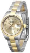 Rolex Dameklokke 279173-0010 Lady-Datejust 28 Gulltonet/18 karat gult