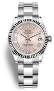 Rolex Dameklokke 278274-0019 Rosa/Stål Ø31 mm