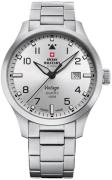 Swiss Military Herreklokke SM34078.02 Chrono Sølvfarget/Stål Ø43 mm