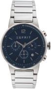 Esprit Herreklokke ES1G025M0075 Blå/Stål Ø42 mm